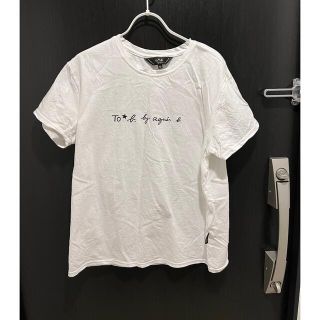 アニエスベー(agnes b.)のto b.アニエスベーのTシャツ　白(Tシャツ(半袖/袖なし))