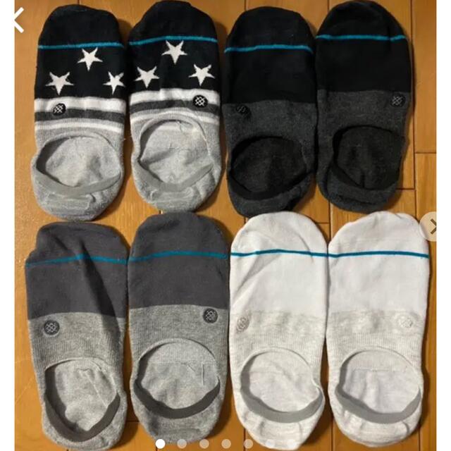 stance socks(L)靴下4足組 ショートソックス アンクルソックス