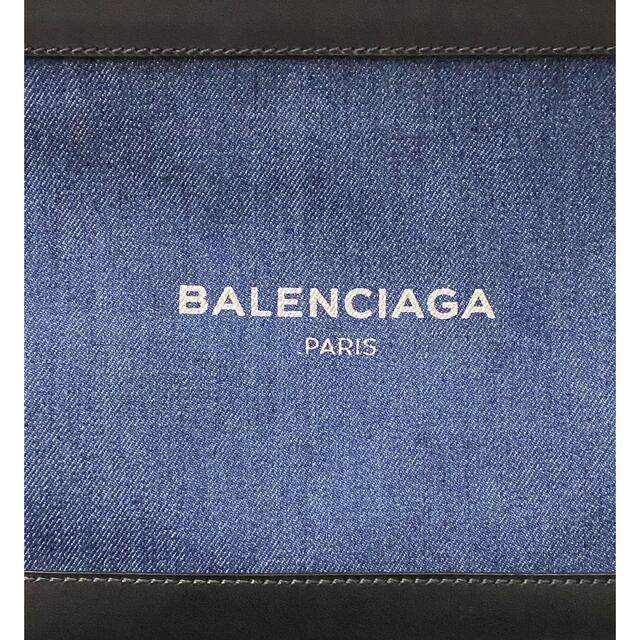 Balenciaga - BALENCIAGA バレンシアガ 420407 デニムクラッチバッグの