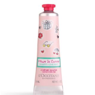 ロクシタン(L'OCCITANE)の【限定品】ロクシタン　ハンドクリーム　ハッピーチェリー　30ml(ハンドクリーム)