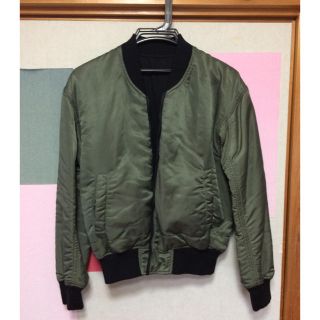 マウジー(moussy)の【美品】リバーシブルMA_1(ブルゾン)