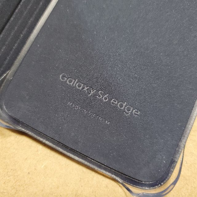 Galaxy(ギャラクシー)の純正 Galaxy S6 edge Flip Wallet Cover スマホ/家電/カメラのスマホアクセサリー(Androidケース)の商品写真