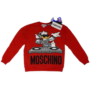 モスキーノ(MOSCHINO)の【 Moschino 】正規　モスキーノ　H&M コラボ　トレーナー　Mサイズ(スウェット)