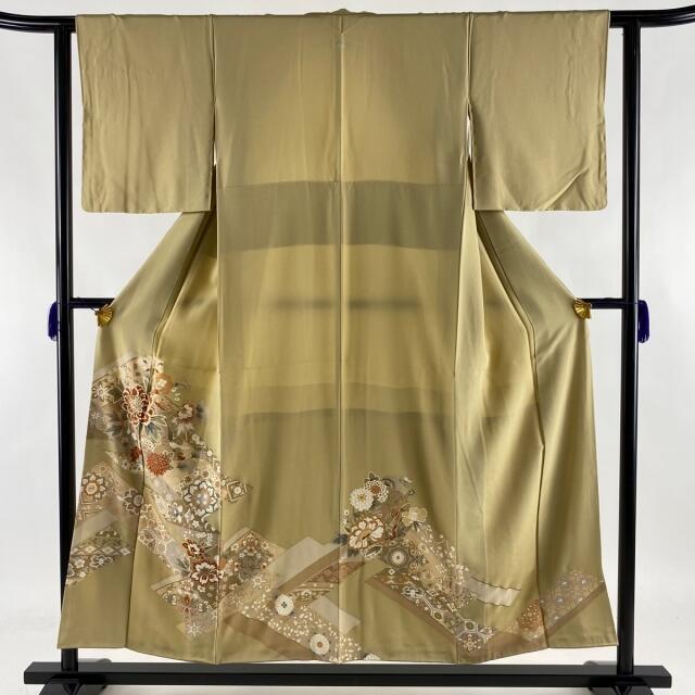 色留袖 美品 秀品 153.5cm 62cm 正絹 【中古】