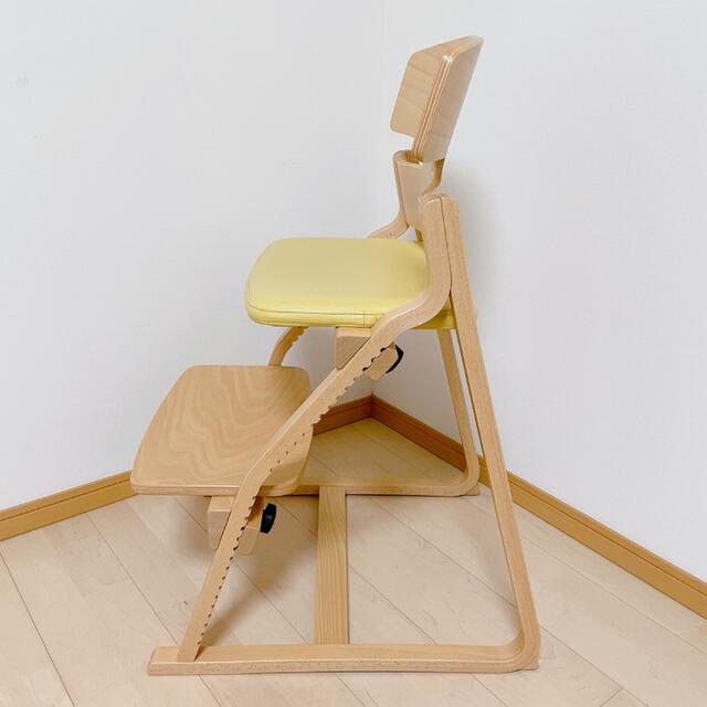 工場直送 豊橋木工 アップライトチェア ファースト 子どもたちの姿勢を守る椅子 イス