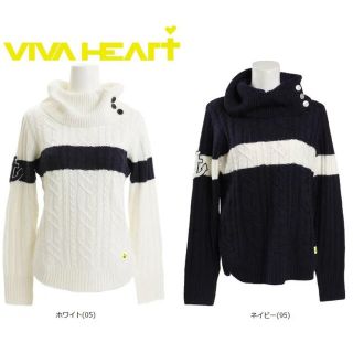 ビバハート(VIVA HEART)の美品♡VIVA HEART バルキーダイナホット ハイネックセーター(ウエア)