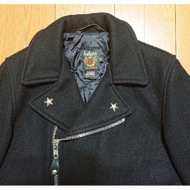 schott - 30 美品 SCHOTT ライダースコート ライダースピーコート 769