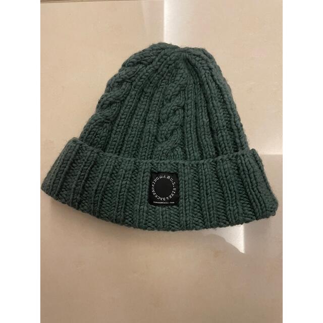 新品 山と道　Merino knit Cap Moss 箱無し