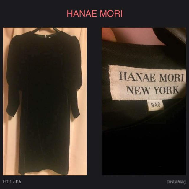 HANAE MORI(ハナエモリ)のHANAE MORI フォーマルワンピース レディースのフォーマル/ドレス(ミディアムドレス)の商品写真