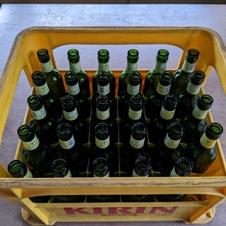 キリン(キリン)のハートランドビール　空き瓶　330ml ケース付(その他)