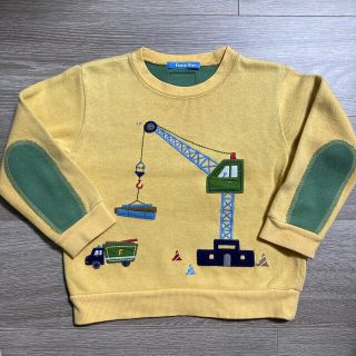 ファミリア(familiar)のファミリア トレーナー　100 黄色(Tシャツ/カットソー)