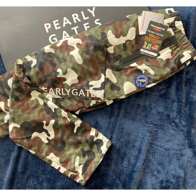 新品 パーリーゲイツ タフレックス カモ柄プリント×サーモトロンパンツ ... Pearly gates パーリーゲイツ 迷彩 カモ カーゴパンツ 6 L XL