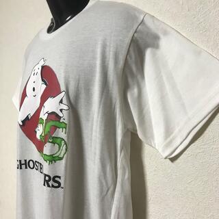 80s ゴーストバスターズ マシュマロマン ゆるダボ 映画 Tシャツ　L