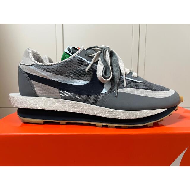 Clot×Sacai×Nike LD Waffle グレー 28