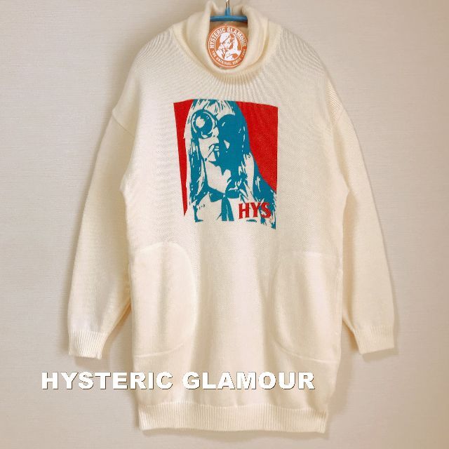 美品　hysteric glamour ヒスベア　ニットワンピース