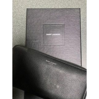 サンローラン(Saint Laurent)のSAINT LAURENT レザー長財布(長財布)