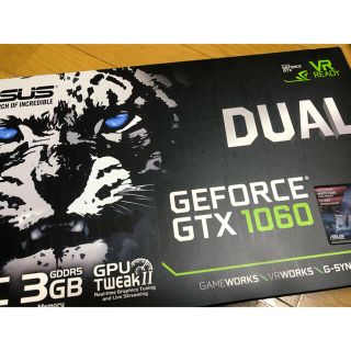 エイスース(ASUS)のASUS DUAL-GTX1060 3G(PCパーツ)