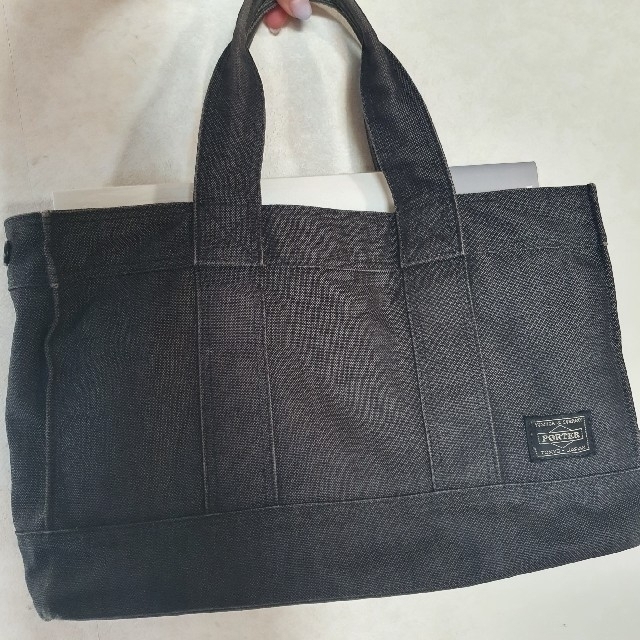 PORTER(ポーター)のPORTER❤ミニトートバッグ❤ブラックデニム レディースのバッグ(トートバッグ)の商品写真