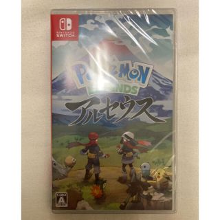 ニンテンドースイッチ(Nintendo Switch)のニンテンドースイッチ ソフト ポケモン レジェンズ アルセウス 【新品・未開封】(家庭用ゲームソフト)