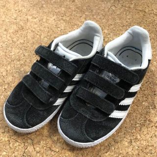 アディダス(adidas)の【adidas】gazelle ガゼル　ブラック　15.5cm(スニーカー)