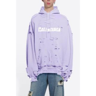 Balenciaga - BALENCIAGA デストロイフーディー 21ssの通販 by 3