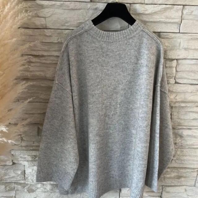 2新品★1.5万 mirepoix シンプルこなれニット セーター