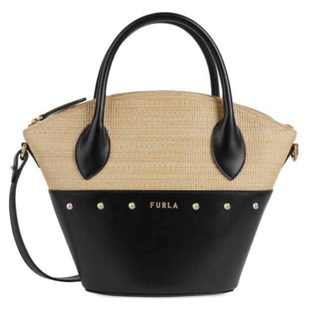 Furla(フルラ)の専用です！！FURLA SHARE mini tote カゴバック レディースのバッグ(かごバッグ/ストローバッグ)の商品写真