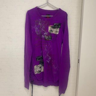 ボーダー h.naoto ロングTシャツ・ワンピース・ロンTの通販 by のここ