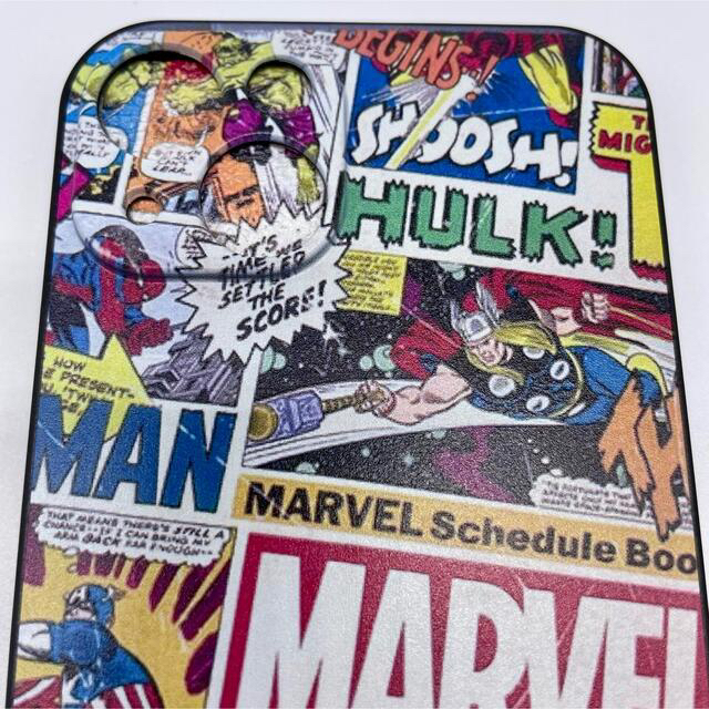 MARVEL(マーベル)の新品　スパイダーマン　iPhone13 アメコミ　マーベル　ケース スマホ/家電/カメラのスマホアクセサリー(iPhoneケース)の商品写真