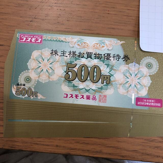 コスモス薬品 株主優待 一万円分ショッピング