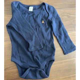 ベビーギャップ(babyGAP)のワッフル素材　ロンパース　90センチ　baby GAP(その他)