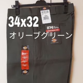 ディッキーズ(Dickies)の新品 34x32 OG ワークパンツ ディッキーズ オリーブグリーン(ワークパンツ/カーゴパンツ)