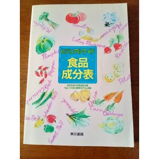 トウキョウショセキ(東京書籍)の未使用に近い美品❤ビジュアルワイド 食品成分表(健康/医学)