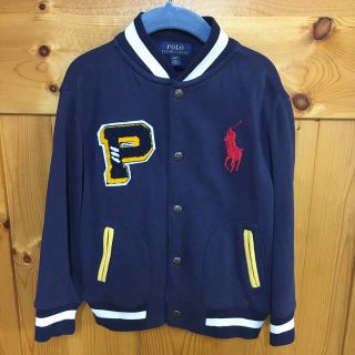 ポロラルフローレン(POLO RALPH LAUREN)のPOLO RalphLaurenキッズスタジャン風スウェット卒園式入学式(ジャケット/上着)