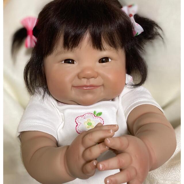 日本人の赤ちゃん にっこり笑顔 アジア顔 可愛い リボーンドール 赤ちゃん 本物 Taiou Shouhin 人形 Cpmalaysia Com