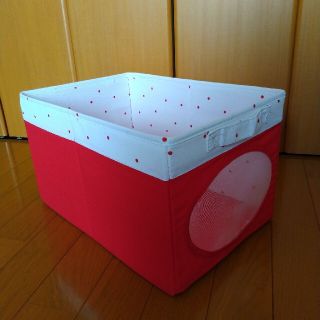 イケア(IKEA)のNJSAM ノイサムボックス, ライトレッド25x37x22 cm(その他)