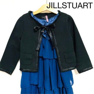 ジルスチュアート(JILLSTUART)のJILLSTUARTジルスチュアート☆ジャケット120☆ワンピースドレスセット(ドレス/フォーマル)