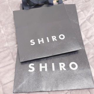 シロ(shiro)のシロ　SHIRO ショッパー　紙袋(ショップ袋)