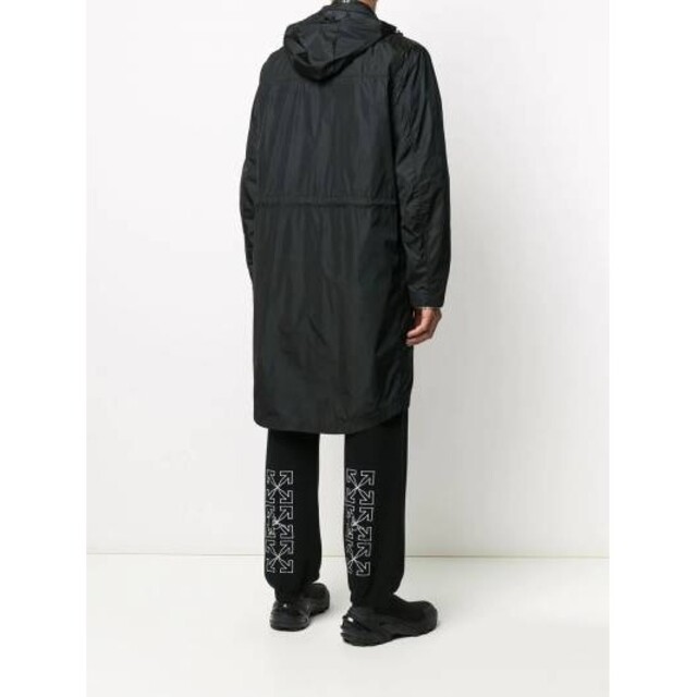 全国一律送料無料 新品 OFF-WHITE logo longilne coat L agapeeurope.org
