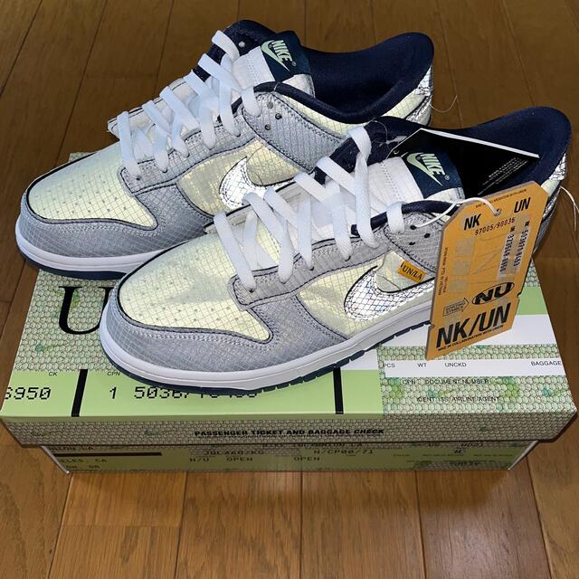 激安通販新作 NIKE - 28.5 UNION × Nike Dunk Low Passport Pack
