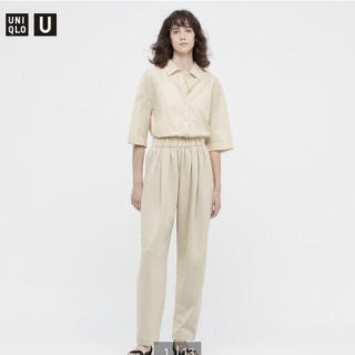 ユニクロ(UNIQLO)のスウェットギャザーパンツ　Lサイズ(カジュアルパンツ)