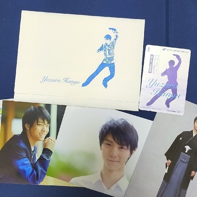 羽生結弦選手 ポストカード+クリアファイル グッズ エンタメ/ホビーのタレントグッズ(スポーツ選手)の商品写真