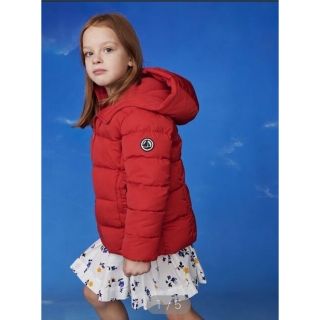 プチバトー(PETIT BATEAU)の[新品]プチバトー⭐︎ダウンジャケット ピンク 10ans (ジャケット/上着)