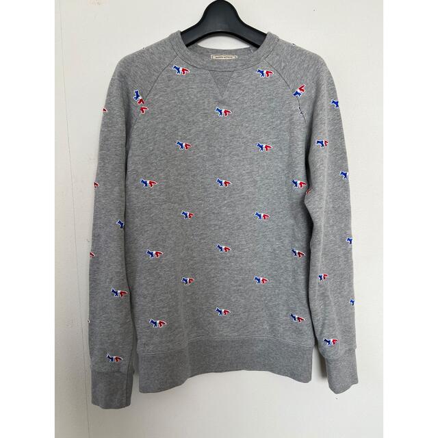 スウェット　xs maisonkitsune グレー