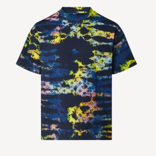 ルイヴィトン(LOUIS VUITTON)のluis vuitton モノグラムタイ & ダイプリンテッドTシャツ　XS(Tシャツ/カットソー(半袖/袖なし))