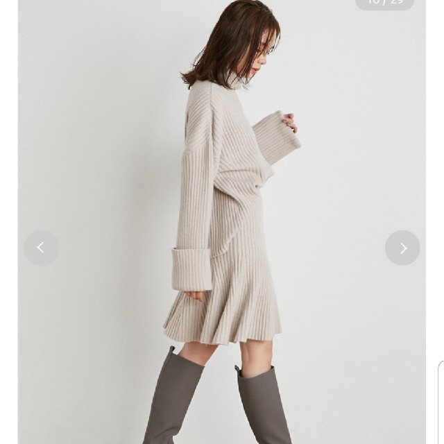 スナイデル ベージュニットセットアップ - cabager.com