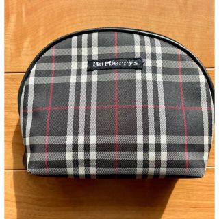 バーバリー(BURBERRY)の希少品！ バーバリー  マイクロチェック 化粧ポーチ(ポーチ)