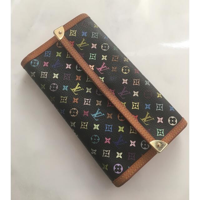 正規品【可愛い】LOUIS VUITTON マルチカラー 長財布