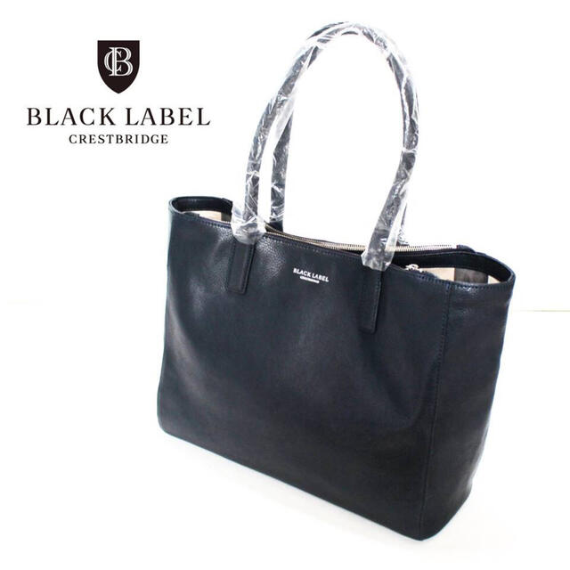 BLACK LABEL CRESTBRIDGE レザートートバッグ