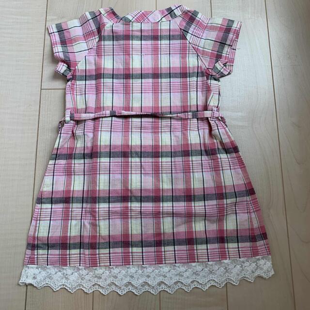 3can4on(サンカンシオン)の3can4on Tシャツとワンピース　90 新品 キッズ/ベビー/マタニティのキッズ服女の子用(90cm~)(ワンピース)の商品写真